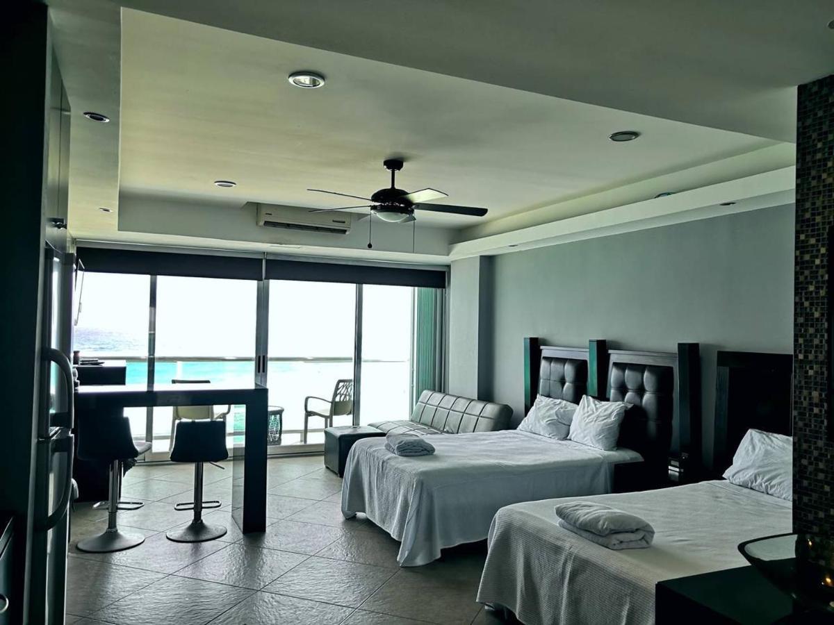 Cancun, Ocean Dream, Beautiful Aparment, Heart Of The Hotel Zone Buitenkant foto